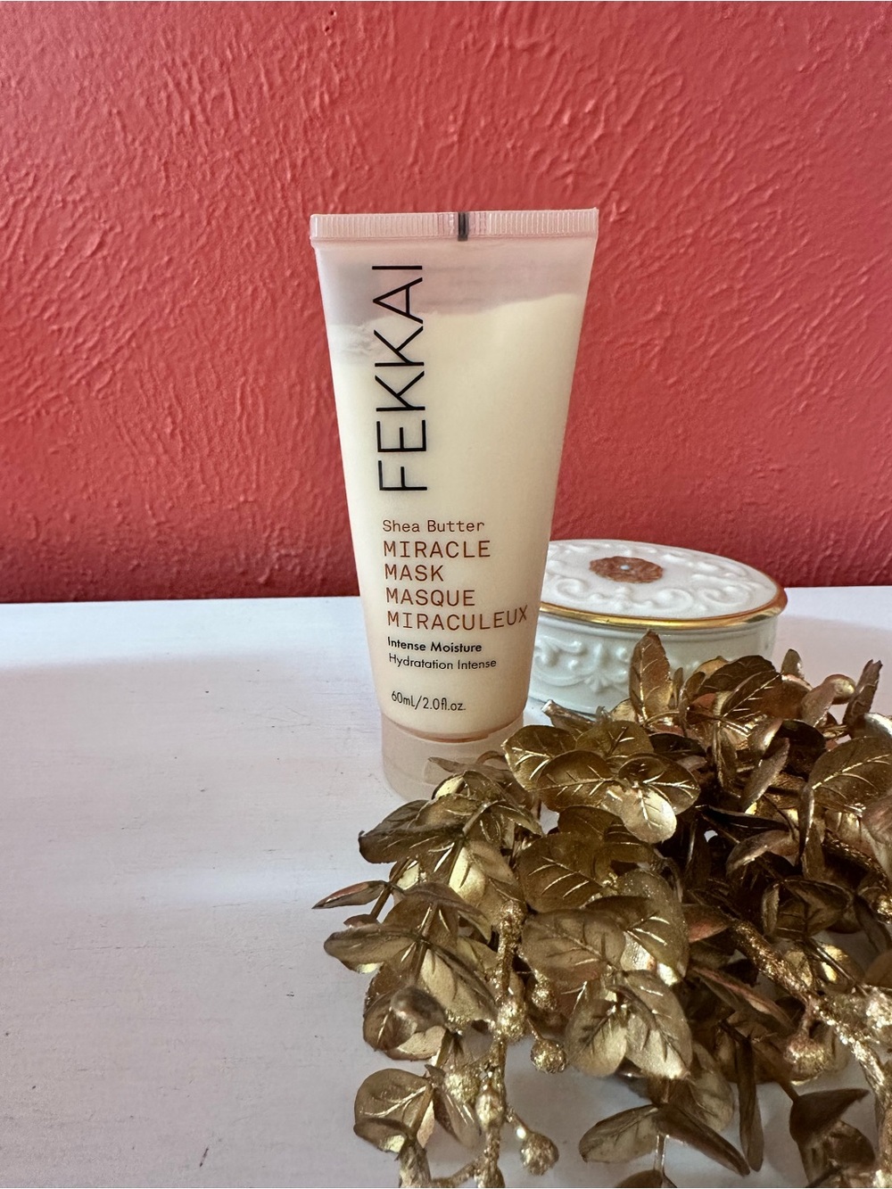 FEKKAI Shea Butter Miracle Mask - Cream White Hydrating Hair & Scalp Treatment